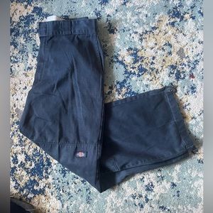 dickies Men's Loose Fit Double Knee Work Pants in Navy blue Size 36/32 NWT